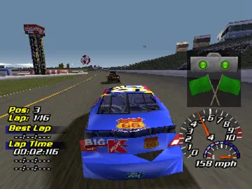 NASCAR 2001 (US) screen shot game playing